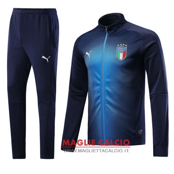 nuova italia insieme completo nero blu giacca 2018