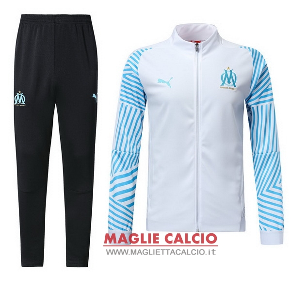 nuova marseille insieme completo bianco giacca 2018-2019