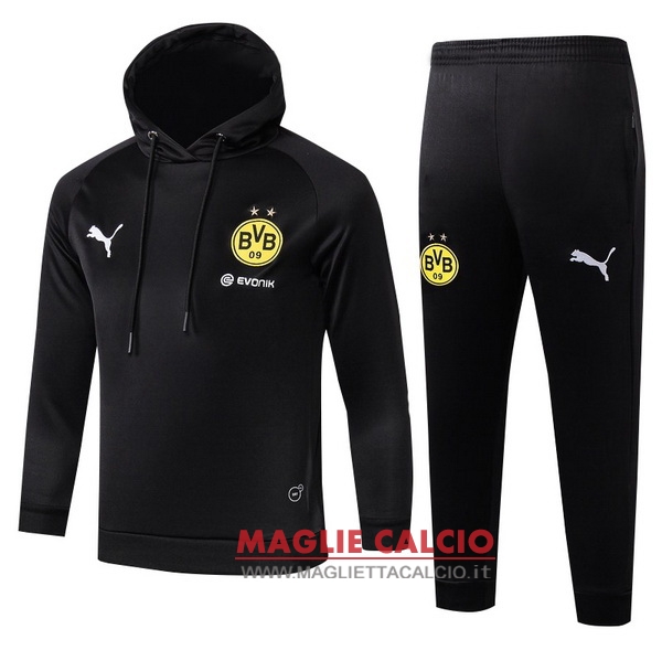 nuova borussia dortmund insieme completo giallo nero bambino giacca 2018-2019