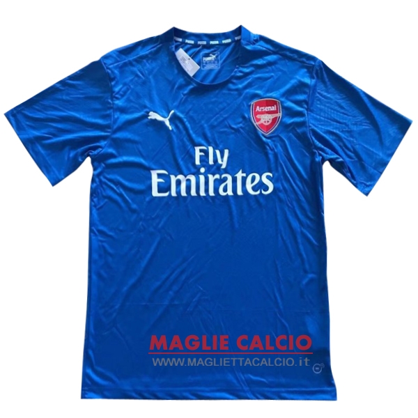 nuova formazione divisione magliette arsenal 2017-2018 blu