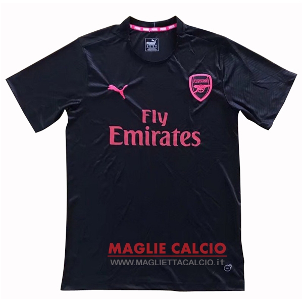 nuova formazione divisione magliette arsenal 2017-2018 nero