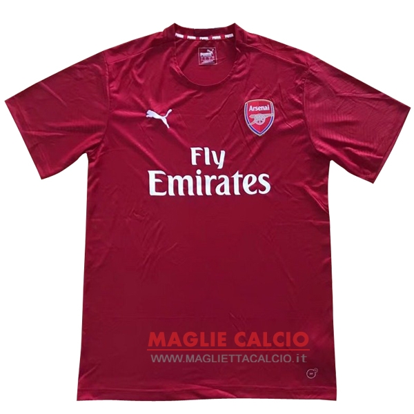 nuova formazione divisione magliette arsenal 2017-2018 rosso