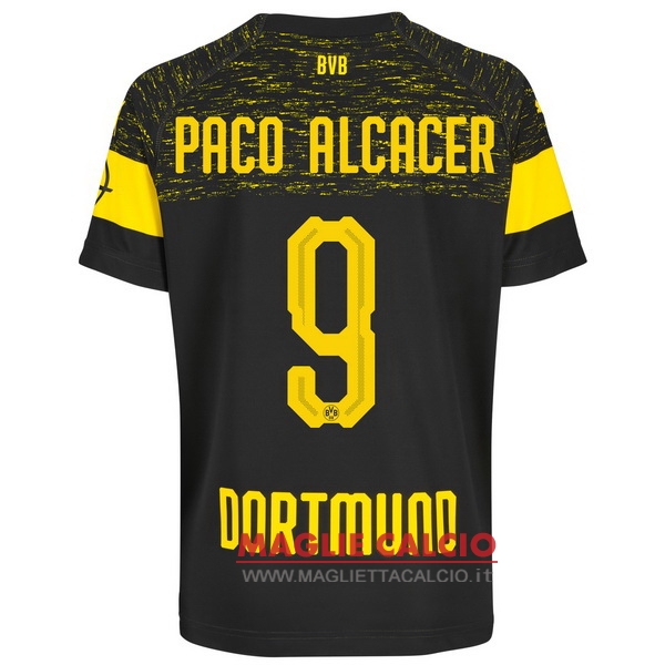 maglietta borussia dortmund 2018-2019 paco alcacer 9 seconda