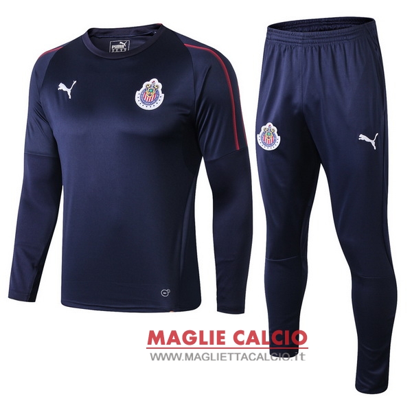 nuova chivas usa set completo blu giacca 2019-2020