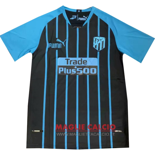 nuova concetto divisione magliette atletico madrid 2019-2020 nero blu