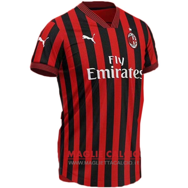 nuova concetto divisione magliette ac milan 2019-2020 rosso