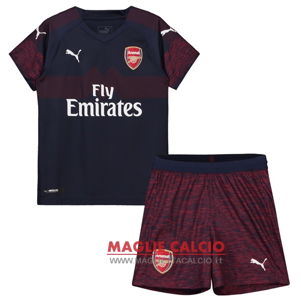 nuova seconda magliette arsenal bambino 2018-2019