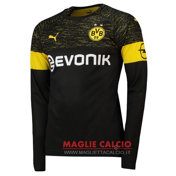 nuova seconda divisione magliette manica lunga borussia dortmund 2018-2019