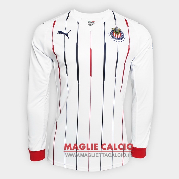 nuova seconda divisione magliette manica lunga chivas de guadalajara 2018-2019