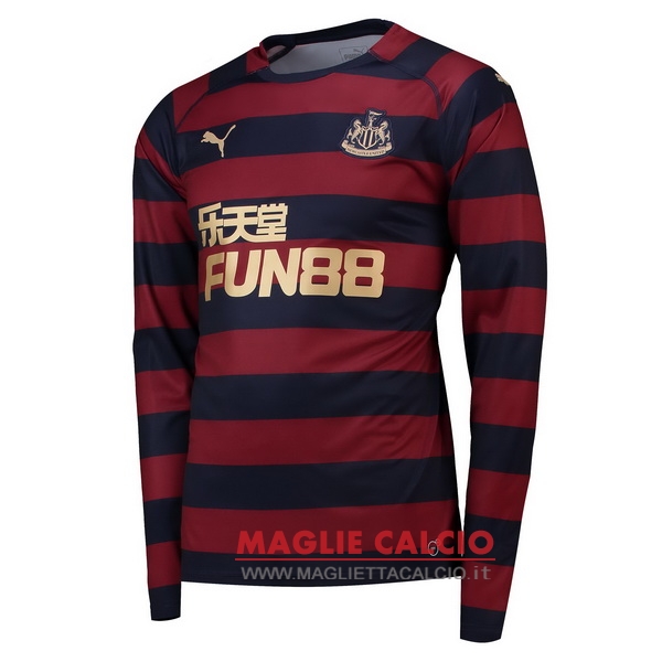 nuova seconda divisione magliette manica lunga newcastle united 2018-2019