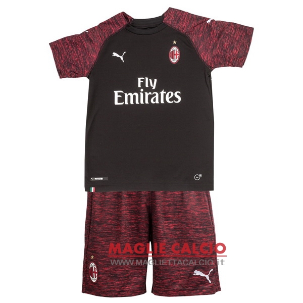 nuova terza magliette ac milan bambino 2018-2019