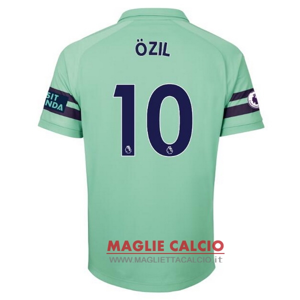 nuova maglietta arsenal 2018-2019 ozil 10 terza