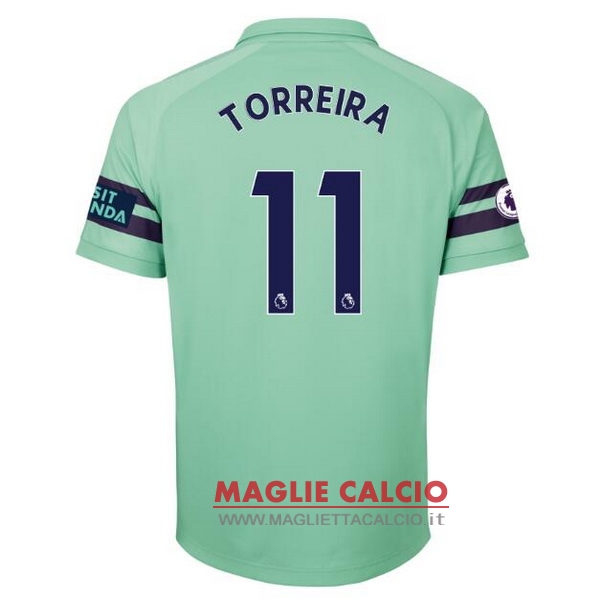 nuova maglietta arsenal 2018-2019 torreira 11 terza