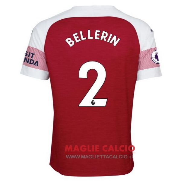 nuova maglietta arsenal 2018-2019 bellerin 2 prima