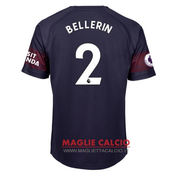 nuova maglietta arsenal 2018-2019 bellerin 2 seconda