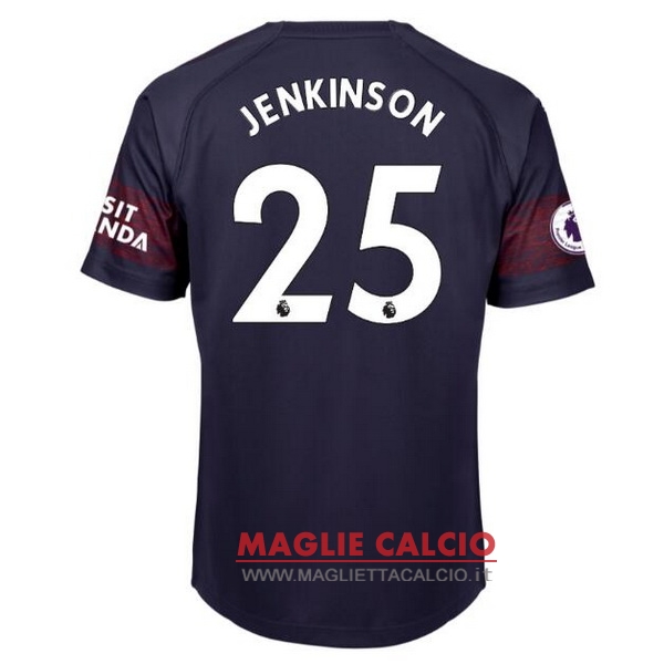 nuova maglietta arsenal 2018-2019 jenkinson 25 seconda