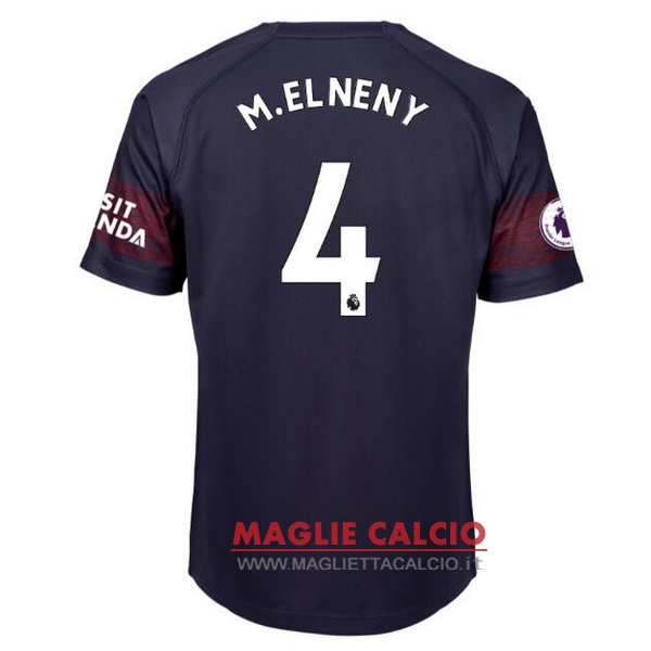 nuova maglietta arsenal 2018-2019 m.elneny 4 seconda