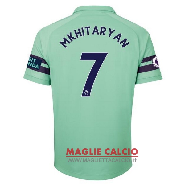 nuova maglietta arsenal 2018-2019 mkhitaryan 7 terza