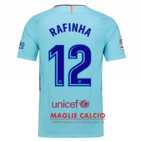 nuova maglietta barcellona 2017-2018 rafinha 12 seconda