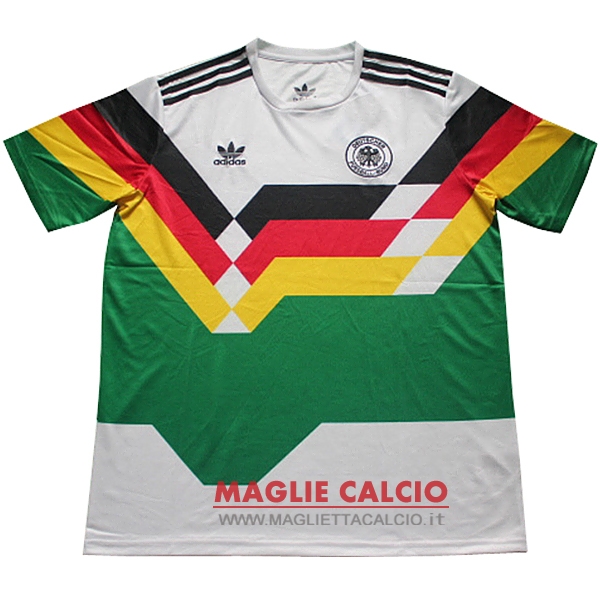 magliette nuova alemania retro 1990 verde