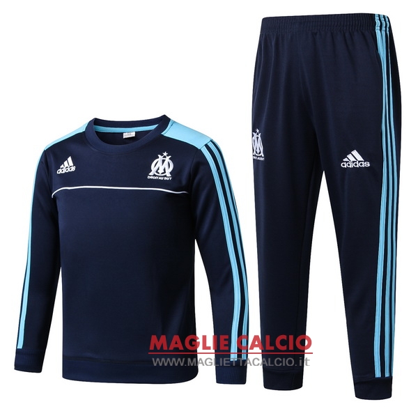 nuova marseille insieme completo blu navy bambino giacca 2017-2018