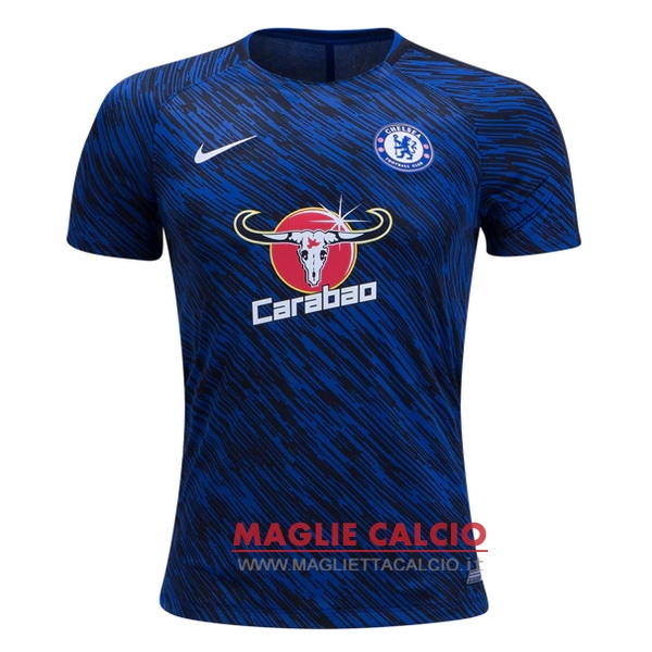 nuova magliette chelsea formazione 2017-2018 blu