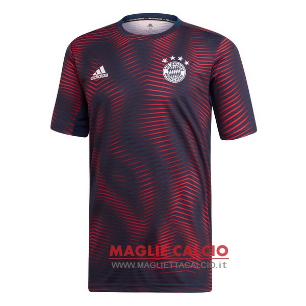 nuova magliette bayern munich formazione 2018-2019 blu rosso