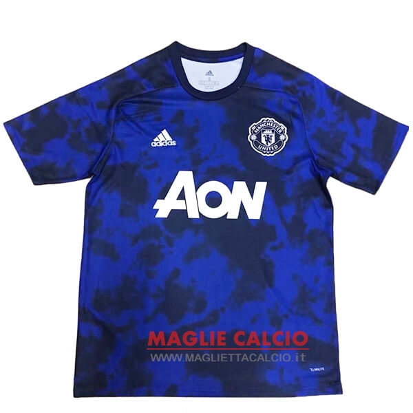 nuova formazione divisione magliette manchester united 2019-2020 blu navy