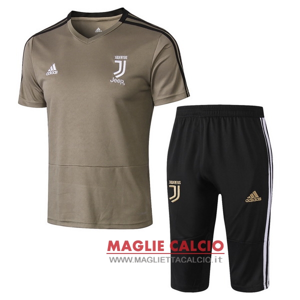nuova formazione set completo divisione magliette juventus 2018-2019 giallo