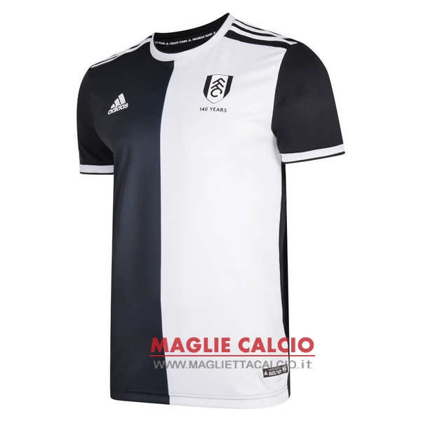 nuova magliette fulham 140th nero bianco