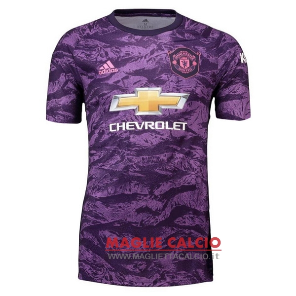 nuova portiere divisione magliette manchester united 2019-2020 purpureo