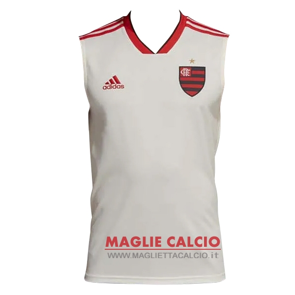 nuova magliette senza maniche flamengo 2018-2019 bianco