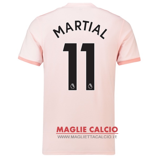 nuova maglietta manchester united 2018-2019 martial 11 seconda