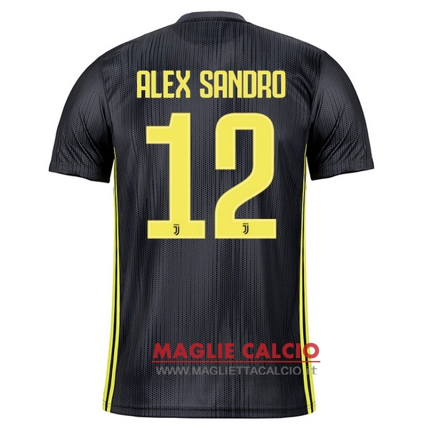 nuova maglietta juventus 2018-2019 alex sangro 12 terza