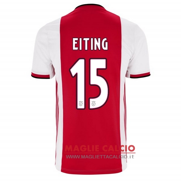 nuova maglietta ajax 2019-2020 eiting 15 prima