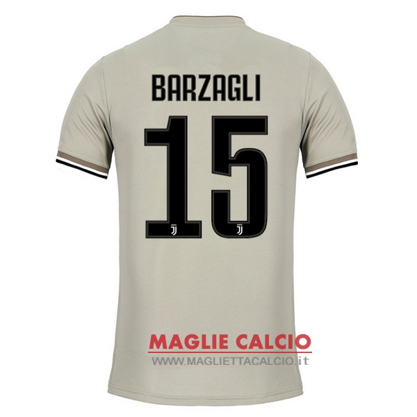 nuova maglietta juventus 2018-2019 barzagli 15 seconda