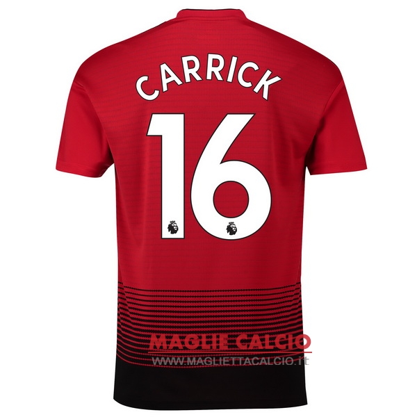 nuova maglietta manchester united 2018-2019 carrick 16 prima