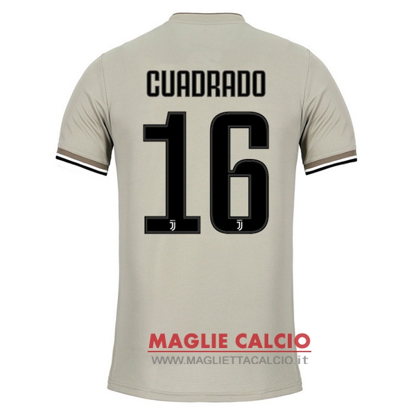 nuova maglietta juventus 2018-2019 cuadredo 16 seconda