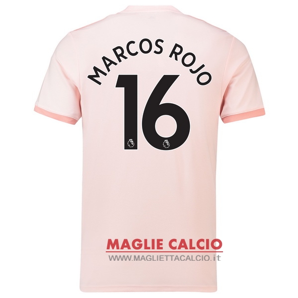 nuova maglietta manchester united 2018-2019 marcos rojo 16 seconda