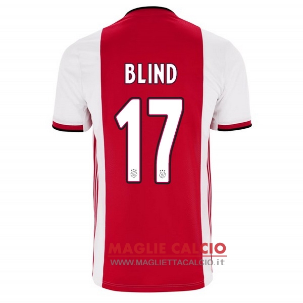 nuova maglietta ajax 2019-2020 blind 17 prima