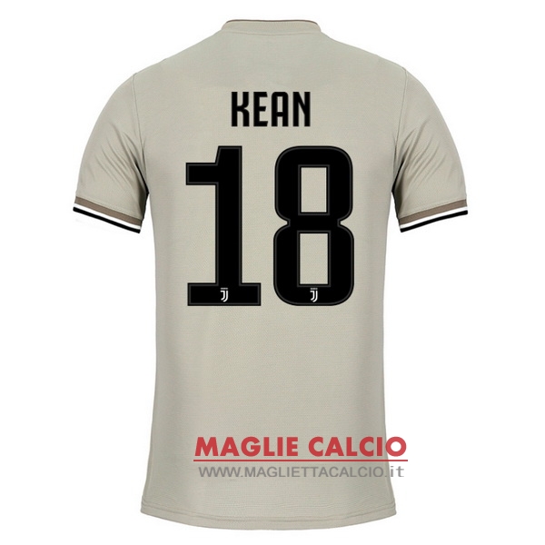 nuova maglietta juventus 2018-2019 kean 18 seconda