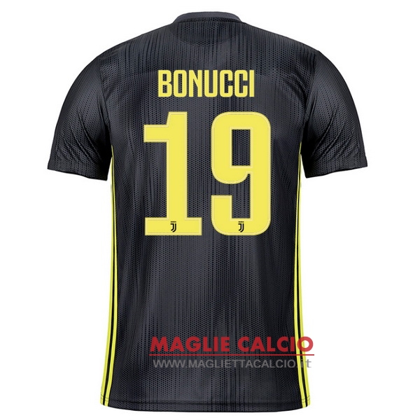 nuova maglietta juventus 2018-2019 bonucci 19 terza