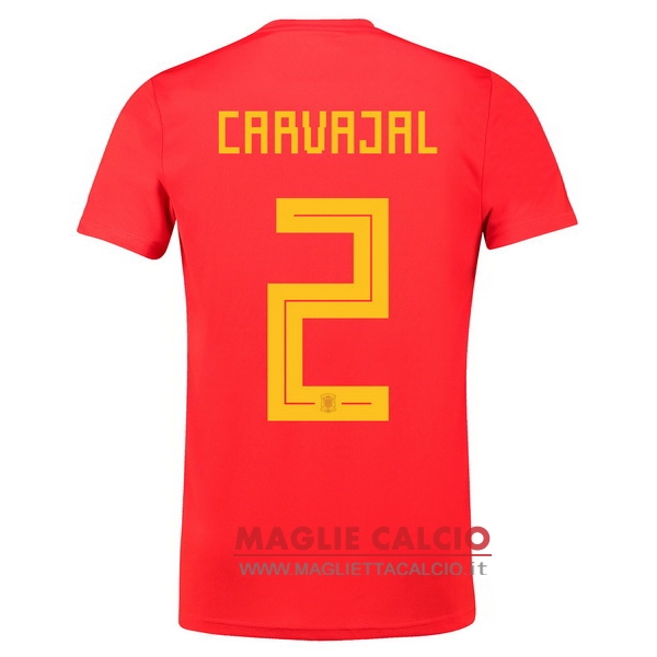 maglietta spagna 2018 carvajal 2 prima