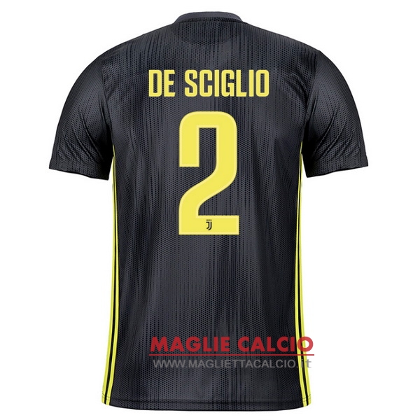 nuova maglietta juventus 2018-2019 de sciglio 2 terza