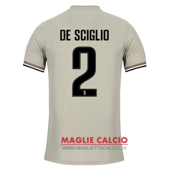 nuova maglietta juventus 2018-2019 de sciglio 2 seconda