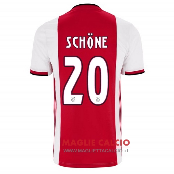 nuova maglietta ajax 2019-2020 schone 20 prima