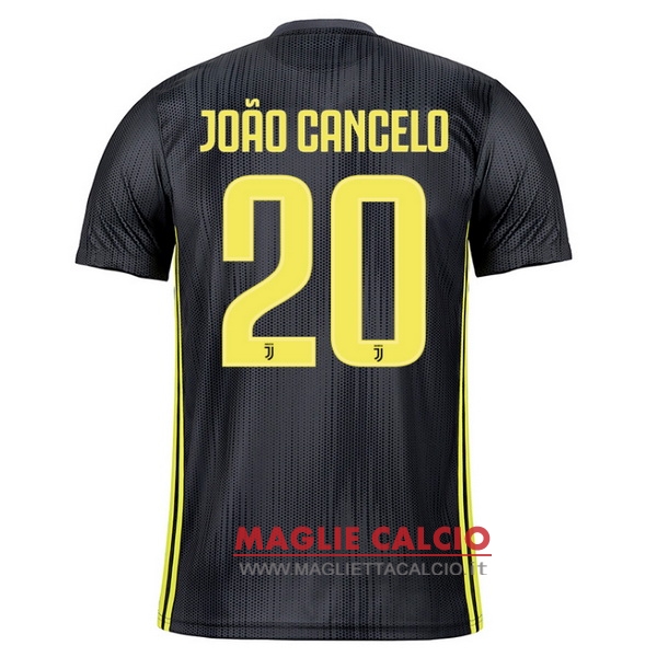 nuova maglietta juventus 2018-2019 joao cancelo 20 terza