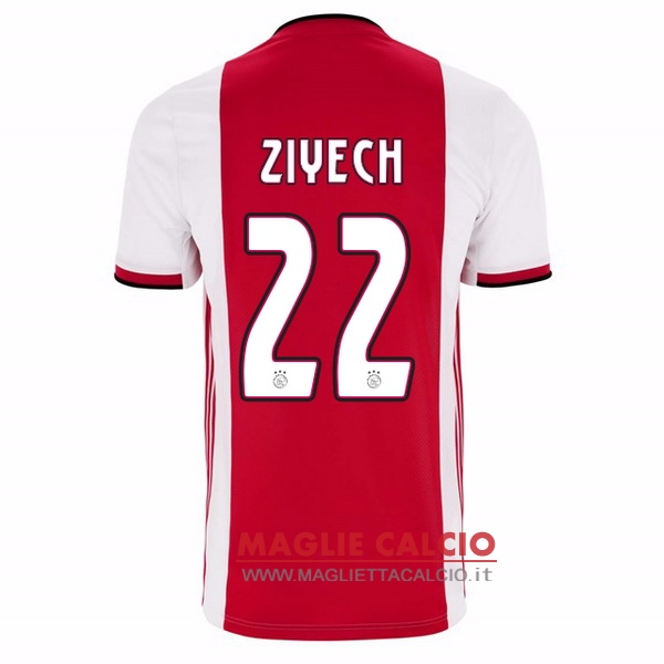 nuova maglietta ajax 2019-2020 ziyech 22 prima