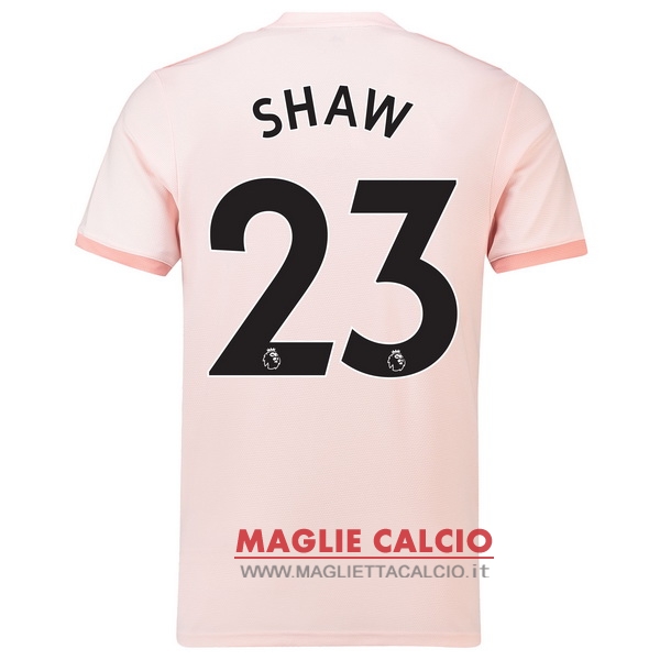 nuova maglietta manchester united 2018-2019 shaw 23 seconda