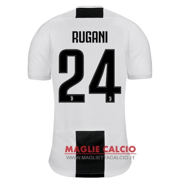 nuova maglietta juventus 2018-2019 rugani 24 prima